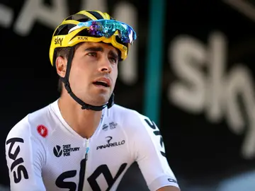 Mikel Landa, con el Sky Mikel Landa, con el Sky