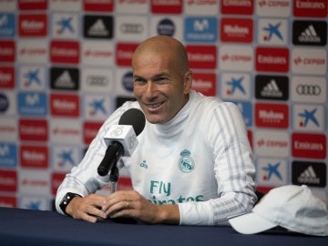 Zidane, en rueda de prensa