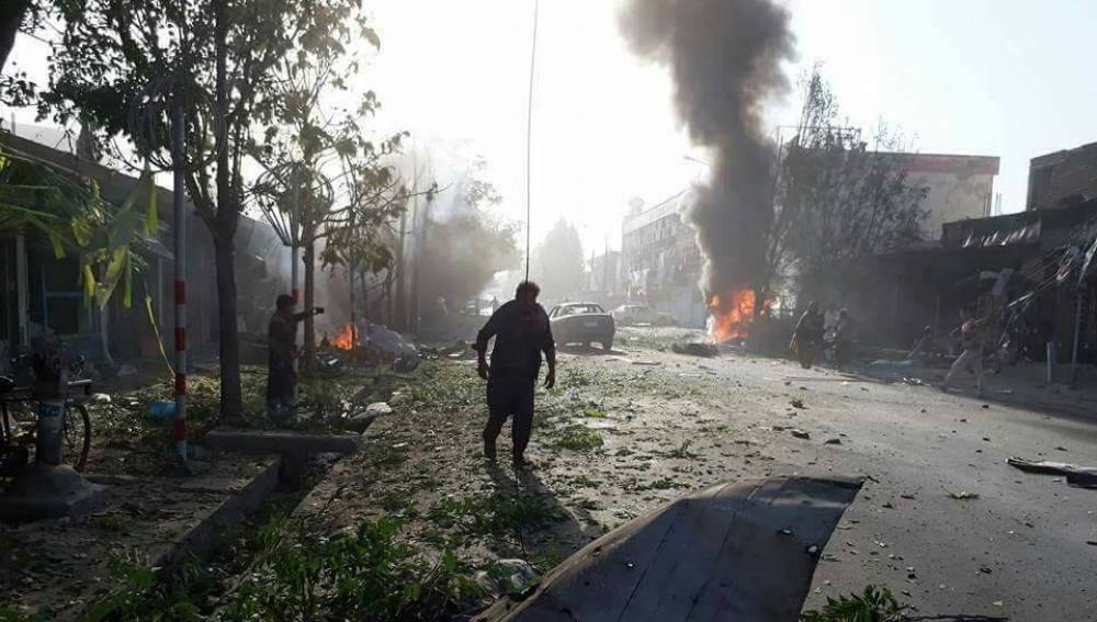 Atentado en el oeste de Kabul, en Afganistán