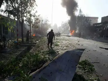 Atentado en el oeste de Kabul, en Afganistán Atentado en el oeste de Kabul, en Afganistán