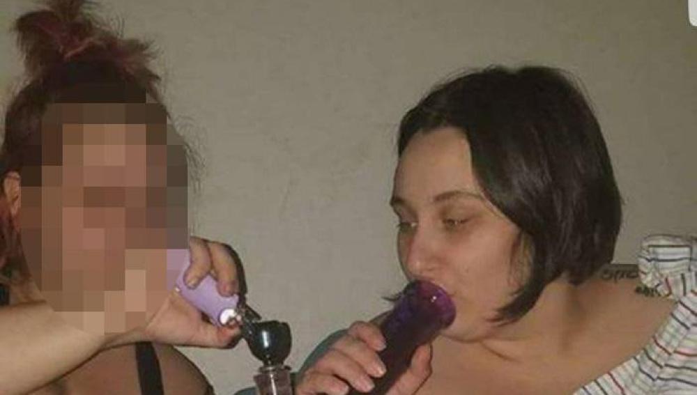 La mujer subió la fotografía a un grupo de Facebook
