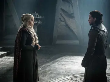 Daenerys Targaryen y Jon Snow, cara a cara Daenerys Targaryen y Jon Snow, cara a cara