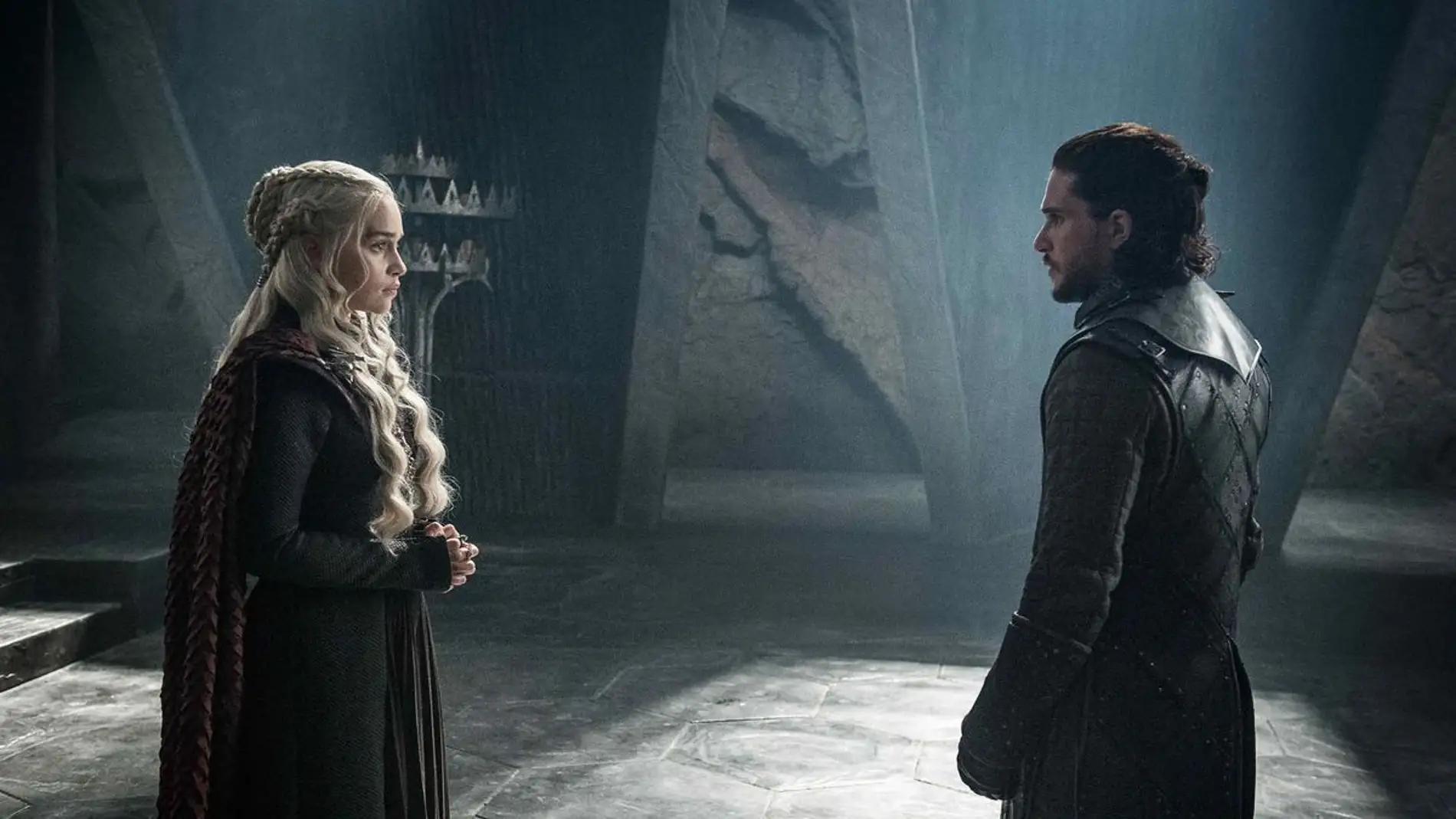Daenerys Targaryen y Jon Snow, cara a cara
