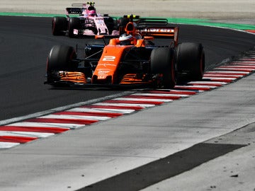 Vandoorne, durante el GP de Hungría