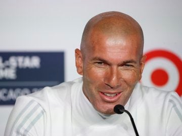 Zidane, en rueda de prensa