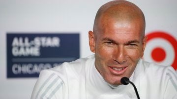 Zidane, en rueda de prensa