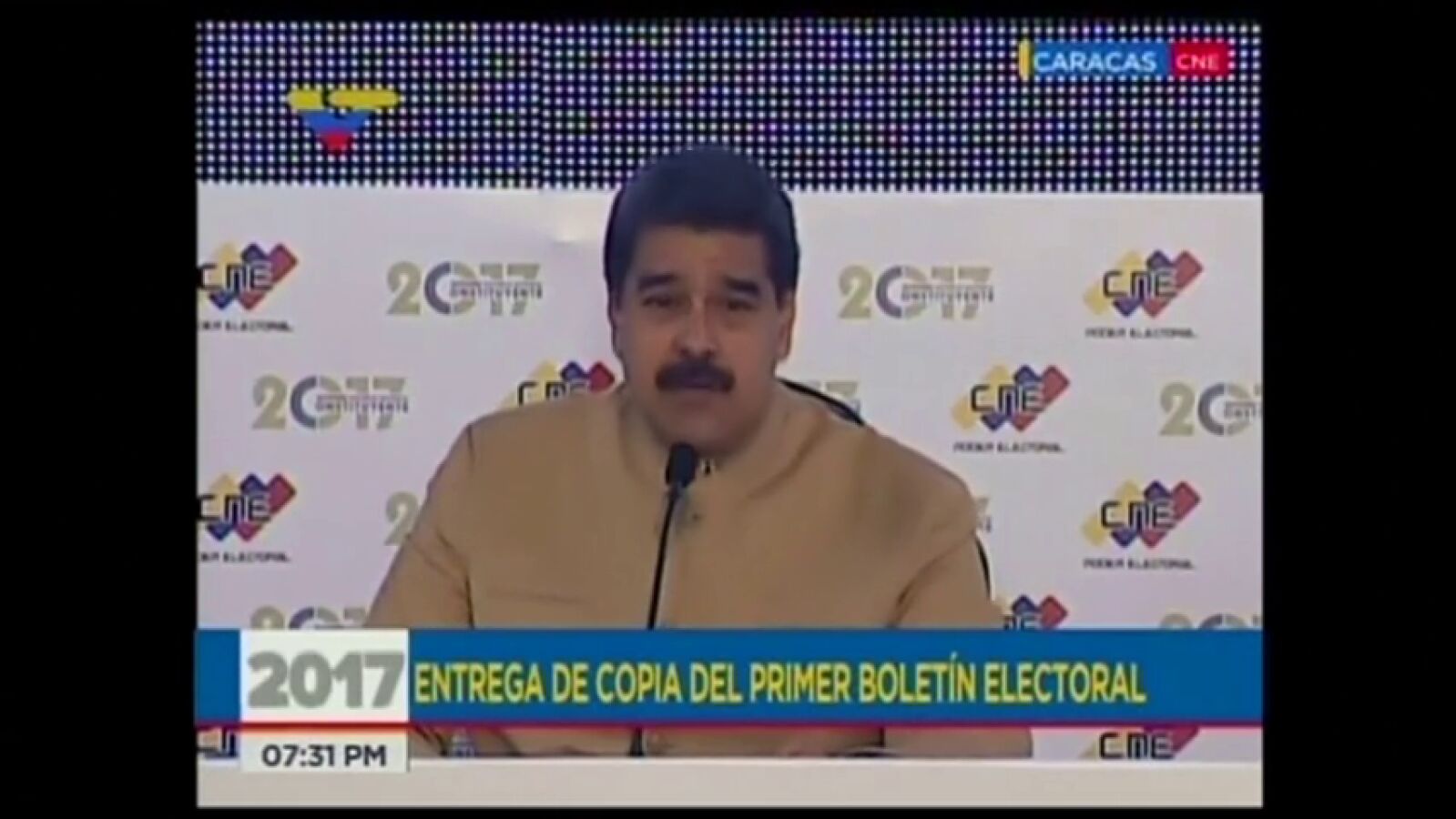 Maduro afirma que las sanciones impuestas por EEUU son producto del 