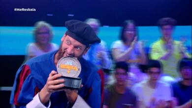 Edu Soto se proclama ganador del cuarto programa de 'Me resbala'