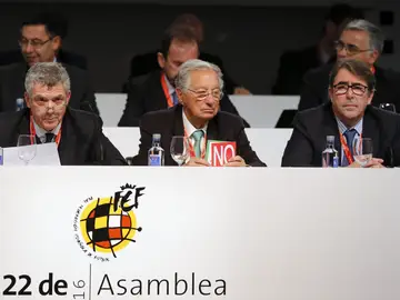 El expresidente de la Federación tinerfeña, Juan Padrón. El expresidente de la Federación tinerfeña, Juan Padrón.