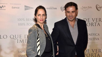 Carolina Herrera y Miguel Báez