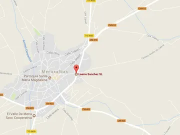 Empresa Laerre Sánchez, situada en el mapa Empresa Laerre Sánchez, situada en el mapa