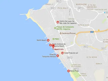 Playa de Sao Joao da Caparica Playa de Sao Joao da Caparica