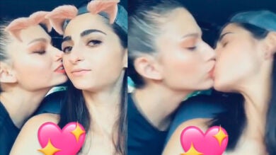 El beso de despedida de Alba Flores y Úrsula Corberó que ha revolucionado las redes
