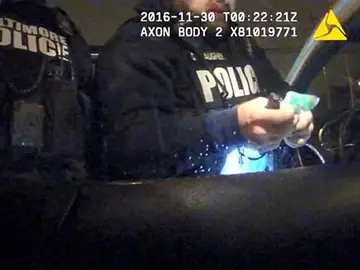 Los policías de Baltimore con la droga Los policías de Baltimore con la droga