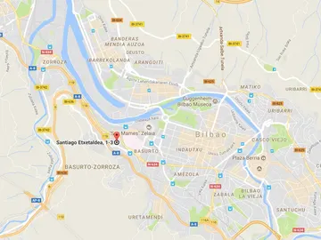 Mapa de la zona del suceso Mapa de la zona del suceso