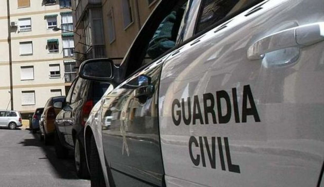Imagen de archivo de un coche de la Guardia Civil Imagen de archivo de un coche de la Guardia Civil