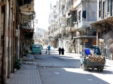 Tropas rusas se despliegan en Siria para garantizar la tregua Tropas rusas se despliegan en Siria para garantizar la tregua