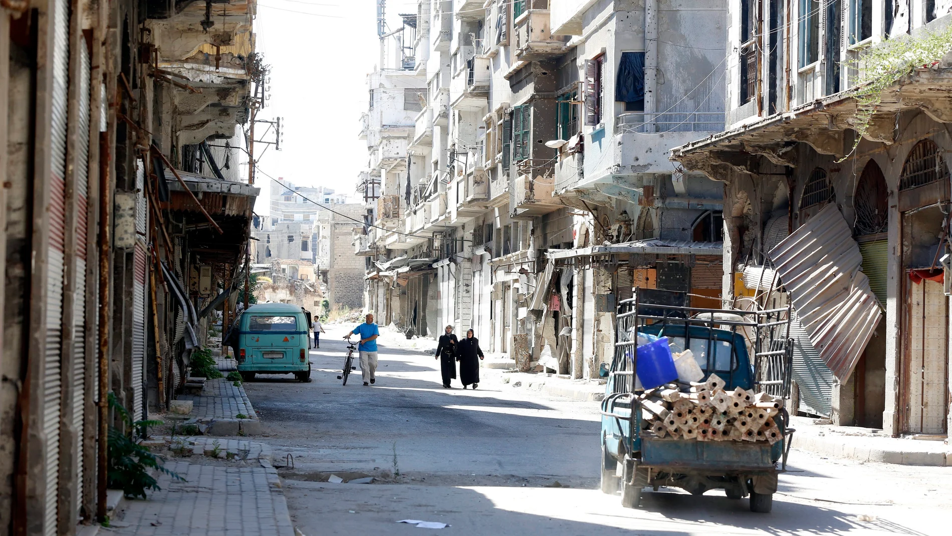 Tropas rusas se despliegan en Siria para garantizar la tregua Tropas rusas se despliegan en Siria para garantizar la tregua