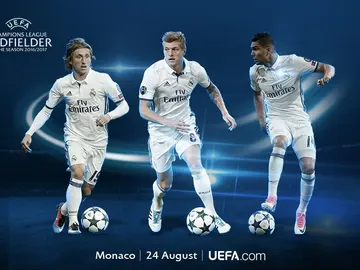 Candidatos a mejor centrocampista del año Candidatos a mejor centrocampista del año