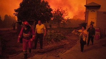 Ourense entre llamas (04/08/2017)
