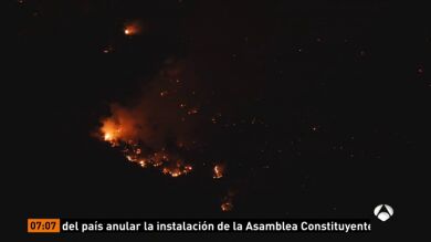 Declarado un incendio en pleno corazón de la sierra de Cazorla