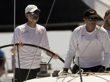 Felipe VI en la Copa del Rey de vela Felipe VI en la Copa del Rey de vela