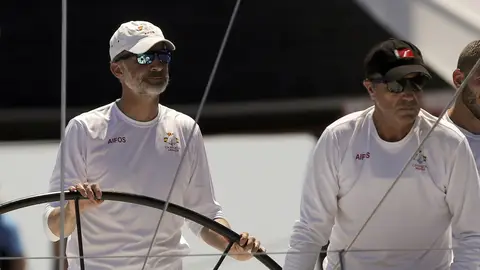 Felipe VI en la Copa del Rey de vela Felipe VI en la Copa del Rey de vela