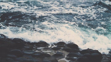 Corriente del mar, imagen de archivo