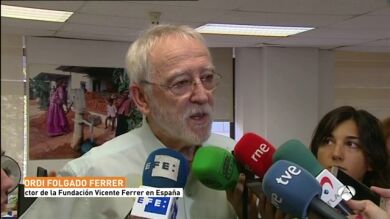 El director de la Fundación Vicente Ferrer, roto de dolor: 