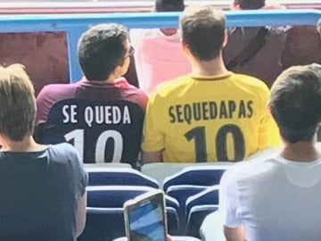 'Se queda', aficionados del PSG