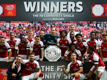 El Arsenal campeón de la Community Shield El Arsenal campeón de la Community Shield