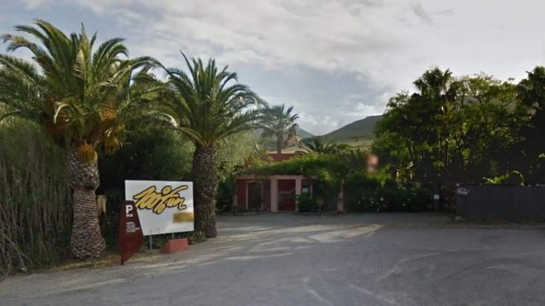 Imagen del hotel de Tarifa donde se ha producido la explosión Imagen del hotel de Tarifa donde se ha producido la explosión