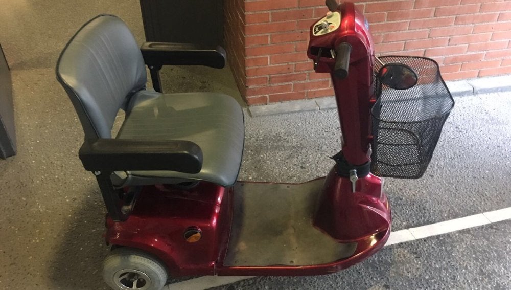 Silla eléctrica robada
