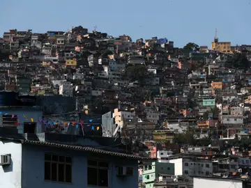 Vista general de la favela Rocinha el pasado 3 de agosto Vista general de la favela Rocinha el pasado 3 de agosto