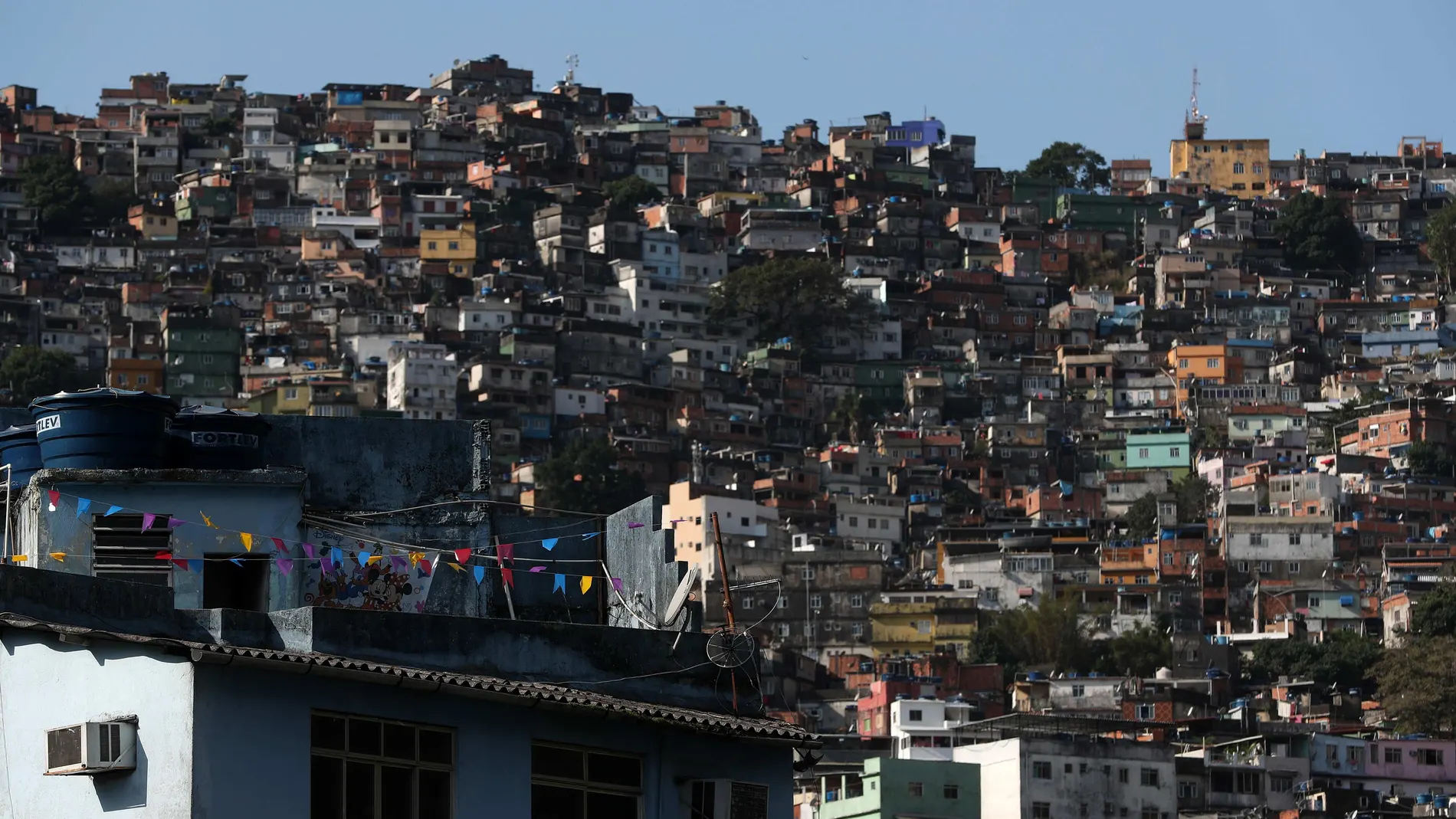 Vista general de la favela Rocinha el pasado 3 de agosto Vista general de la favela Rocinha el pasado 3 de agosto