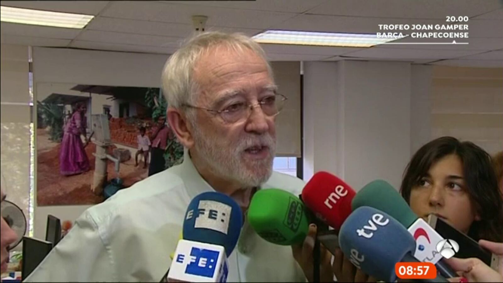Jordi Folgado, director de la Fundación Vicente Ferrer, habla sobre los afectados del accidente