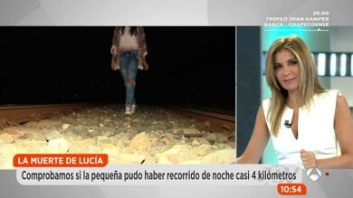 'Espejo Público' reconstruye el camino en las mismas condiciones que lo hizo la pequeña Lucía