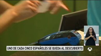 Uno de cada cinco españoles tiene descubiertos en la cuenta bancaria