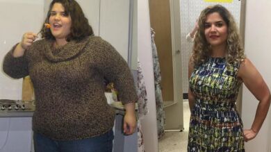 Una mujer con obesidad mórbida que pesaba 146 kilos pierde 63 con una dieta de bacon y queso frito