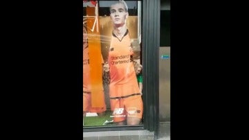 La figura de Coutinho en la tienda oficial