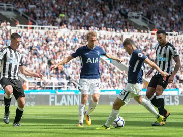 El Tottenham frena al Newcastle El Tottenham frena al Newcastle