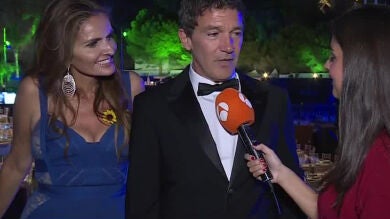 Antonio Banderas, en la gala solidaria de Starlite: 