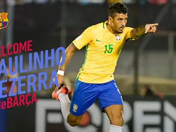 Paulinho, nuevo jugador del Barcelona Paulinho, nuevo jugador del Barcelona