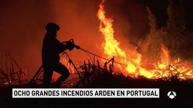 Un total de 116 militares y 26 vehículos de la UME trabajan contra los incendios que asolan Portugal