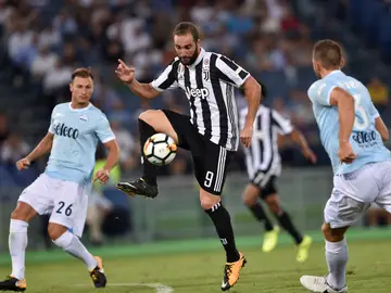 Higuaín durante la final Higuaín durante la final