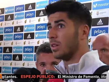 Marco Asensio: "Si no pita penalti, la tarjeta se la podía haber ahorrado" Marco Asensio: "Si no pita penalti, la tarjeta se la podía haber ahorrado"