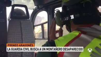 Continúan las labores de búsqueda del montañero vasco desaparecido en el Pirineo oscense 