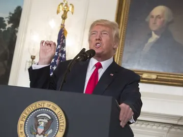 Donald Trump ante los medios de comunicación Donald Trump ante los medios de comunicación