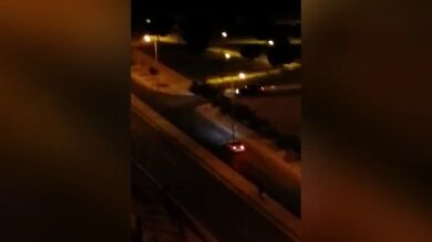 Decenas de personas acuden a carreras ilegales en un polígono en Almassora (Castellón)