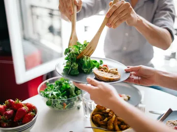 La comida sana es un pilar de la dieta La comida sana es un pilar de la dieta